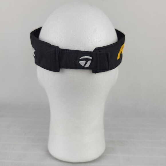 Taylormade Golf Sun Visor Embroidered R11S RBZ Black OSFA Adjustable Hat - Picture 5 of 10